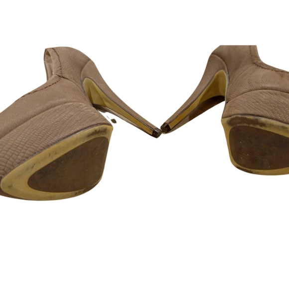 Tony Bianco Cinnamon Peep Toe platform heels size 6 - Picture 2 of 5